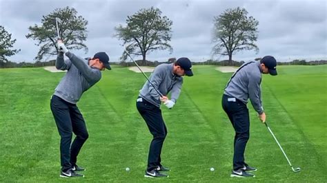 professional golf swing slow motion|slow motion rory mcilroy swing.